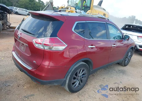 2016 Nissan Rogue Sl from USA, damaged, VIN 5N1AT2MT7GC764833